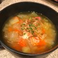 m11na0505's cooksnap of when they made キャベツとベーコンのとろとろスープ.
