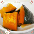 RIKOTORA's cooksnap of when they made かぼちゃの ほっくり 甘煮♪.