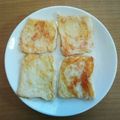 シナモシナモ's cooksnap of when they made 離乳食☆トマト風味フレンチトースト.