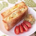 Ag＊'s cooksnap of when they made フライパンで千切りキャベツのホットサンド.
