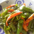野菜のはたけ's cooksnap of when they made ピーマン、万願寺エトセトラ甘辛炒め.