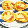 ど根性ちゃんぽん's cooksnap of when they made お酒のおつまみ❤餃子の皮で即席ピザ.