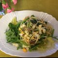 ナピト's cooksnap of when they made 小松菜と鯖の味噌煮缶サラスパ.