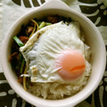 ちぃ兄やん's cooksnap of when they made エスニック風　きんぴらそぼろのっけご飯.