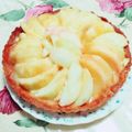 まにょすけ's cooksnap of when they made ♡白桃のタルト♡.