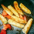 SKB34's cooksnap of when they made オクラ♡肉巻き♡生姜焼き.