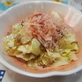 ジョンリークッカー's cooksnap of when they made キャベツととろろ昆布ポン酢炒め和え.