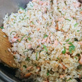 ちゃんみちこ's cooksnap of when they made 簡単！お弁当に！鮭と大葉のまぜまぜご飯.