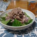ダイナマイト漆黒's cooksnap of when they made 空芯菜と新玉ねぎの温しゃぶサラダ.