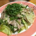 だいすきマリーちゃん's cooksnap of when they made 薬味たっぷり！水菜の冷しゃぶサラダ.