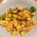 maritiro's cooksnap of when they made キュウリと卵の炒め物.