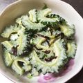 cklax48's cooksnap of when they made 大量消費☆ゴーヤのマヨ塩こぶ和え.