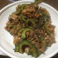 ぴっちい's cooksnap of when they made ゴーヤの味噌炒め。.