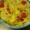 玉葱♪'s cooksnap of when they made フォアグラパテとじゃかいものパスタ.