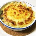 garageＴR's cooksnap of when they made COSTCOマッシュで簡単グラタン.