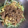 まめちここま's cooksnap of when they made ごまだれ★ぶっかけ肉みそそうめん.
