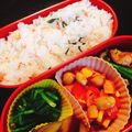 yesmama's cooksnap of when they made サクサク桜海老の♡ワカメおにぎり.