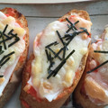 クック6HTK9C☆'s cooksnap of when they made 明太もちマヨのバケットピザ.