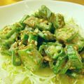 peteco's cooksnap of when they made 時短簡単＊オクラねばねばマヨかつおまぶし.