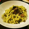 ぐでたまパン's cooksnap of when they made バジル香るクリームパスタ♪レモン添え♪.