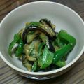 インティー100's cooksnap of when they made ナスとピーマンの青じそ入り味噌炒め.