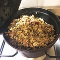 yoyoさん's cooksnap of when they made もちもち、ふっくら。ストウブ鍋で炊く玄米.
