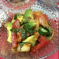 muumi☆'s cooksnap of when they made 簡単♪アボカドとトマトの韓国風和え物.