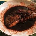 さえきゆう's cooksnap of when they made 手間かけた玉ねぎとバターの赤ワインソース.