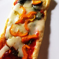 にじすき's cooksnap of when they made 困ったときのもう一品♪油揚げのピザ.