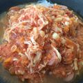 まいうぅ's cooksnap of when they made 冷凍トマトと冷凍しめじの豆乳パスタ.