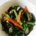 フランボワーズ415's cooksnap of when they made 簡単！小松菜のツナ炒め.