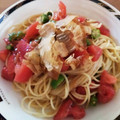 ▼△▼△▼△▼△▼△'s cooksnap of when they made オクラとトマトの梅風味冷製パスタ.