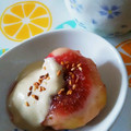 たまさぶろうの部屋's cooksnap of when they made ＊料亭風いちじくの胡麻クリーム添え＊.