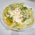 のかまるこ's cooksnap of when they made ブロッコリーとカニカマとゆで卵のサラダ.