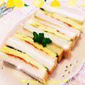 riria♪'s cooksnap of when they made ふわとろ♪オムレツサンド♪.
