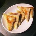 雪だるま母さん's cooksnap of when they made 揚げない！バナナとあんこのおやつ春巻き♡.