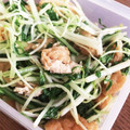 ponkob's cooksnap of when they made 京風♪お揚げさんと水菜のおひたし♪.