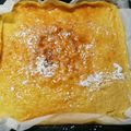 むらさきもち's cooksnap of when they made ヨーグルトでベイクドチーズケーキ風☆.