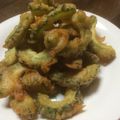 ぴっちい's cooksnap of when they made ゴーヤチップ風ゴーヤの天ぷら.