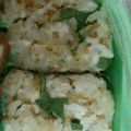 ma___111's cooksnap of when they made 余った塩焼の鯛でおにぎり.