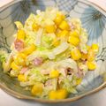 pippi36ハーフ's cooksnap of when they made チーズと生ハムのおつまみコールスロー.
