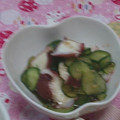 みゆwaco 's cooksnap of when they made たこときゅうりの酢の物.