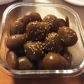 チャックねこ☆'s cooksnap of when they made 玉こんにゃく焼肉のたれ炒め.