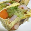Kurukabe's cooksnap of when they made パーティー☆野菜のテリーヌゼリー寄せ.