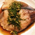 ＊にょにょん＊'s cooksnap of when they made ねぎたっぷり☆ぶりの甘酢がけ.