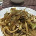 クックYAP2JX☆'s cooksnap of when they made ランチ♪もやしとニラのオイスター焼うどん.