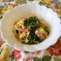 mmameco's cooksnap of when they made ゴーヤの葉っぱでスクランブルエッグ♡.