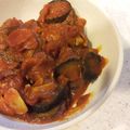 ぽっぽ３号's cooksnap of when they made 夏野菜で簡単！ズッキーニのトマトカレー煮.