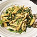 kooko7's cooksnap of when they made 法蓮草と京揚げの雑魚炒め.