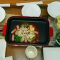 marikoen's cooksnap of when they made ホットプレートdeアツアツ！ピザパン♪.